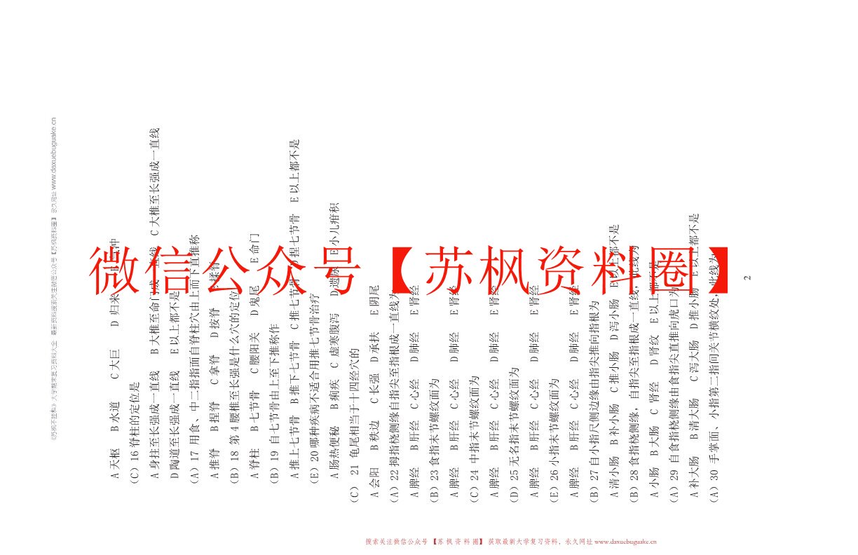 推拿学